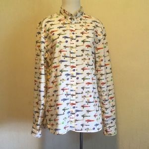 L.O.G.G. by H&M 40’s cotton poplin airplane oxford